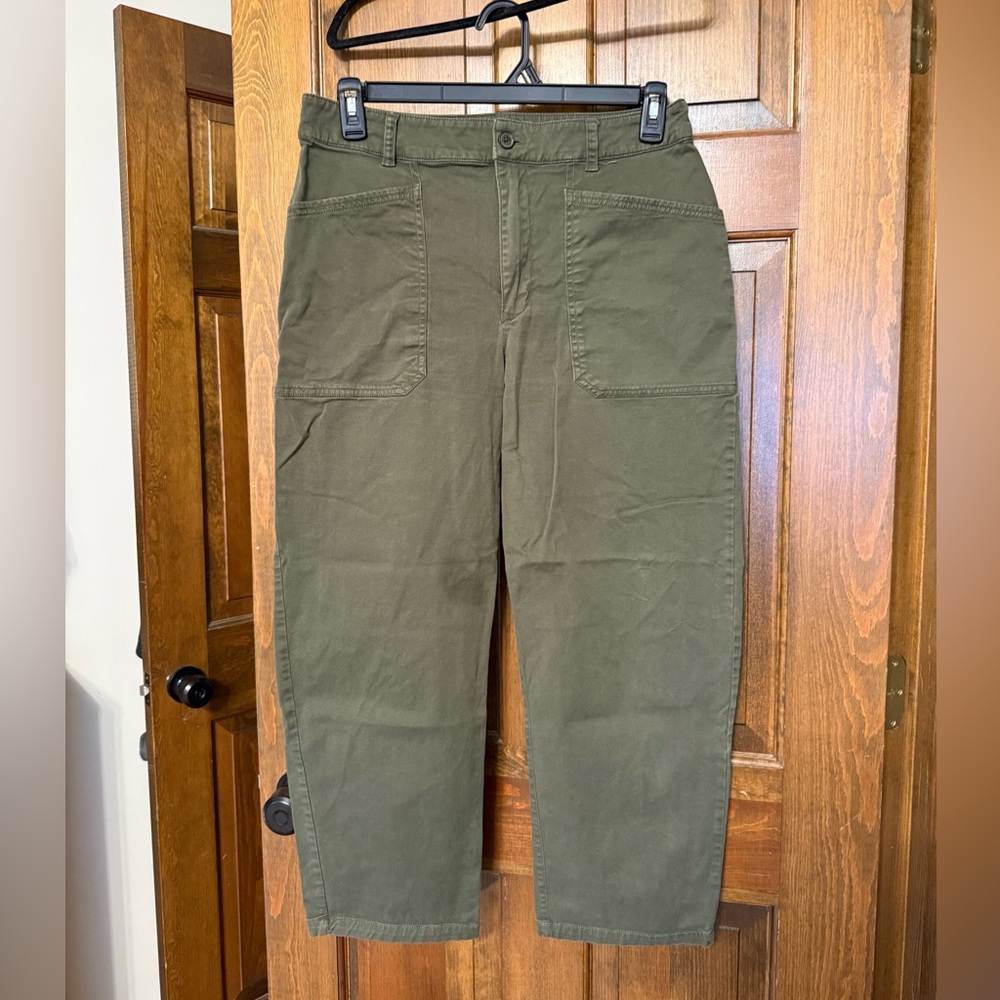 Universal Thread Olive Cropped Straight Pants - image 2